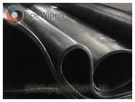 FIRE-RESISTANT RUBBER PIPE WIPERS